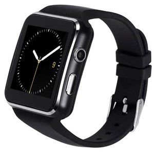 Smart Watch (Black) With Black Band
